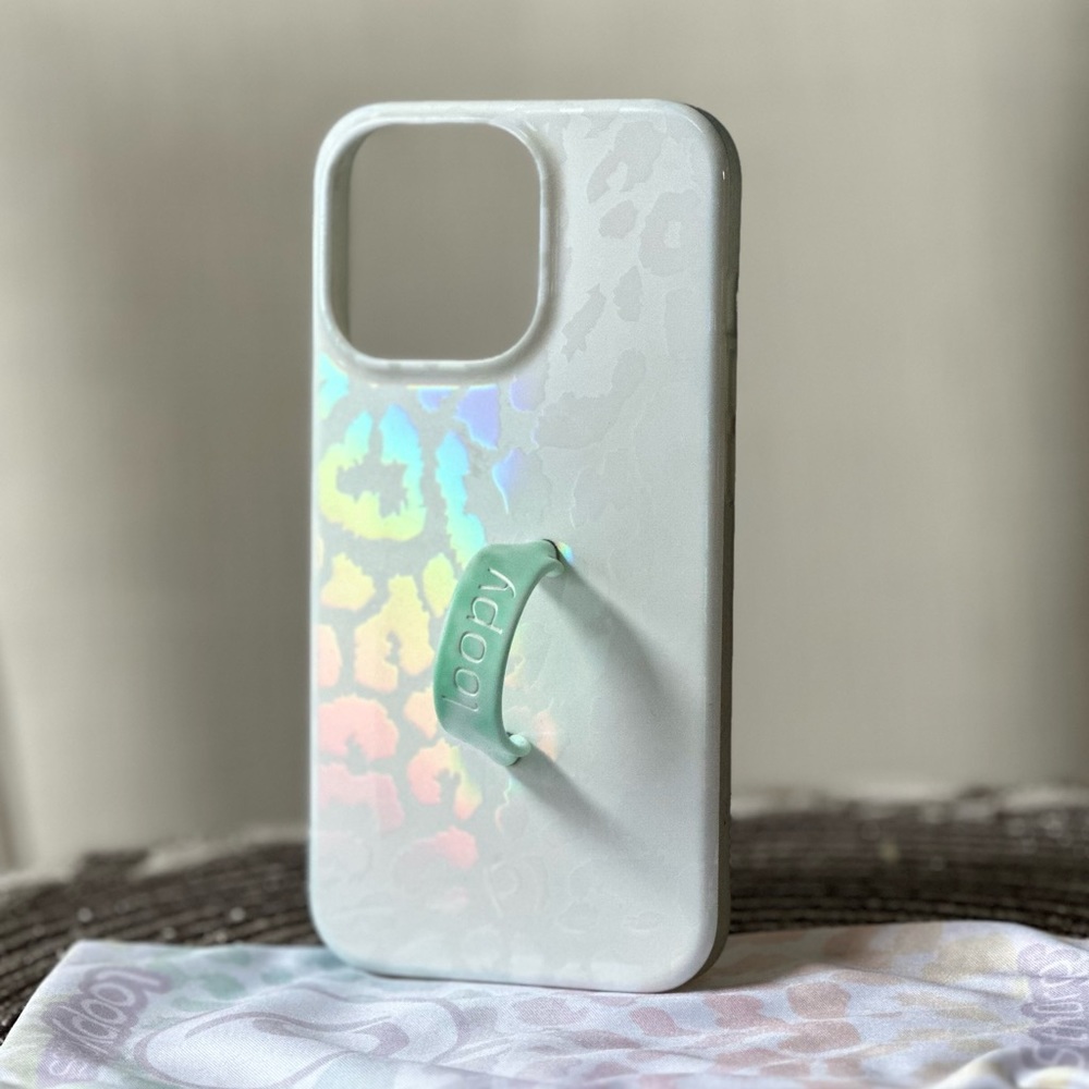 Loopy Opal Leopard iPhone 13 Pro Case